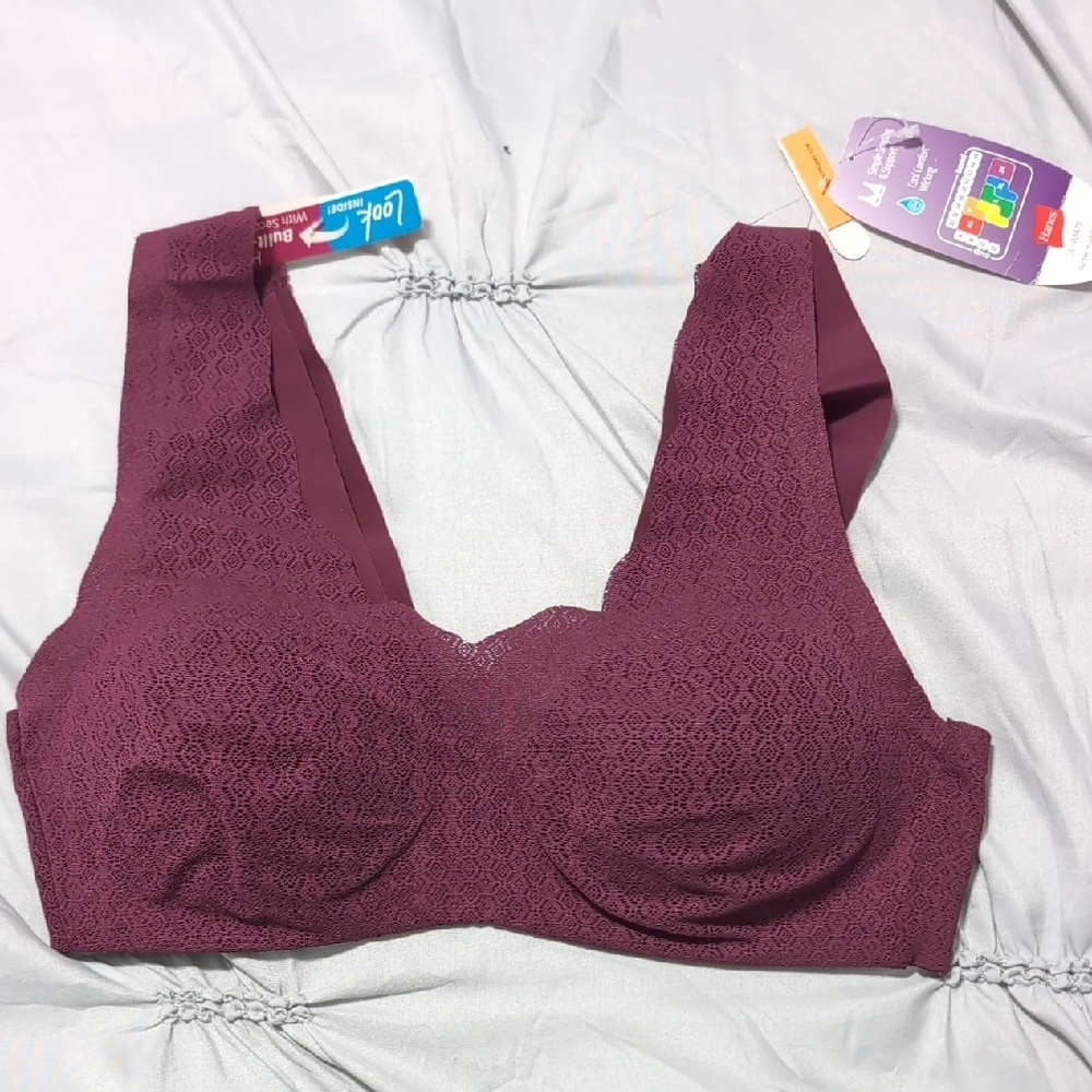 Women's Lace Bralette - Plum